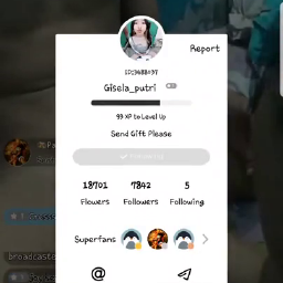 Gisela Putri Live ML Nyepong Punya Pacar